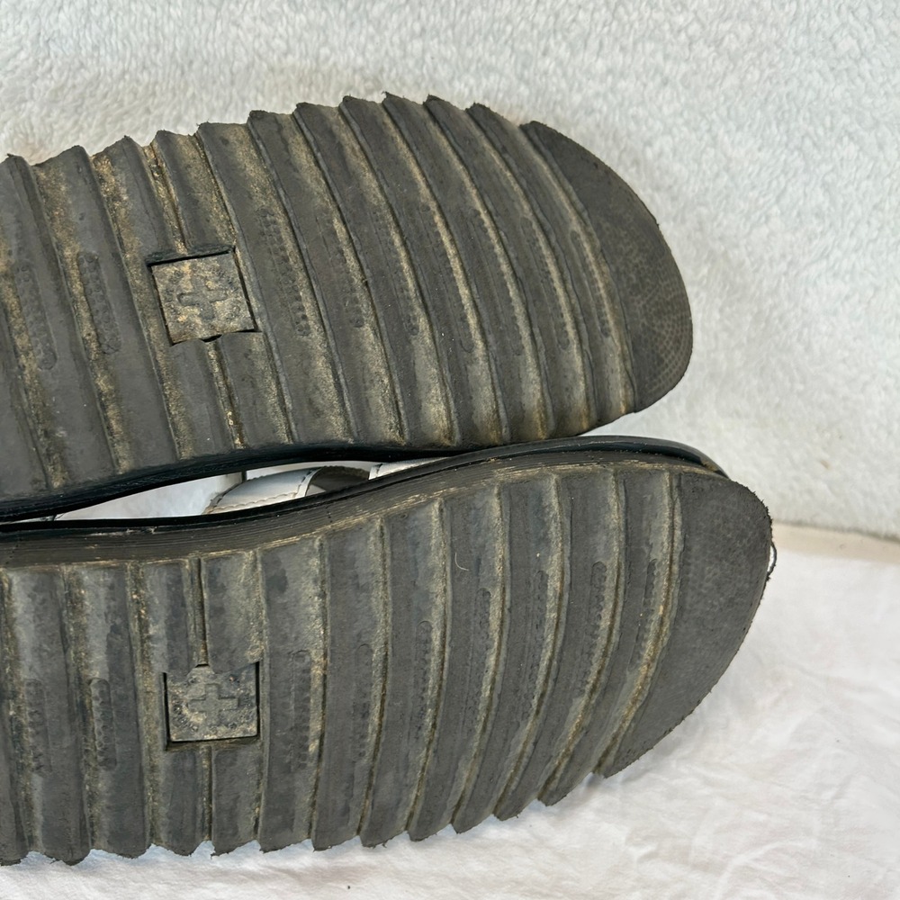Dr. Martens Blaire White Hydro Leather Platform Gladiator Sandals Womens 6 - Picture 14 of 16